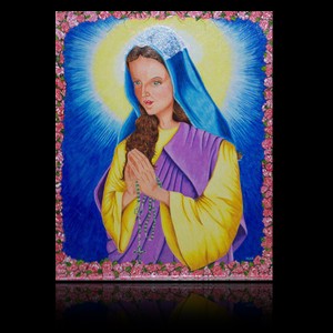 "Mary with Rosary" - $130